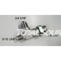 Фитинг (тройник) гидравлический 90407-21015-71 погрузчика Toyota.