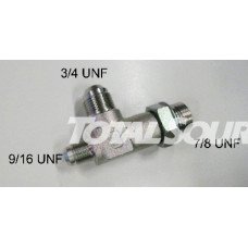 Фитинг (тройник) гидравлический 90407-21015-71 погрузчика Toyota.