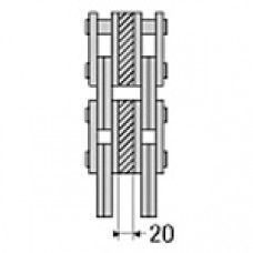 Цепь стрелы погрузчика 4x4 (25).
