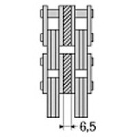 Цепь стрелы погрузчика 4x6 (36).