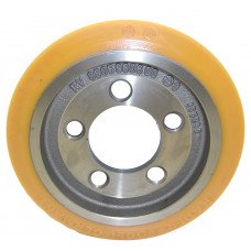 Колесо ведущее полиуретановое 0009903813 ричтрака Linde. Колесо ведущее полиуретановое 0009903813 ричтрака Linde.