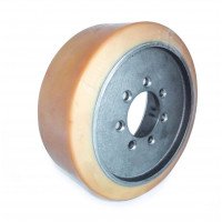 Колесо ведущее полиуретановое 0029903814 ричтрака Linde. Колесо ведущее полиуретановое 0029903814 ричтрака Linde.